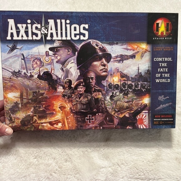 Axis & Allies Avalon Hill revised 2004 board game- Spring 1942 The World at War